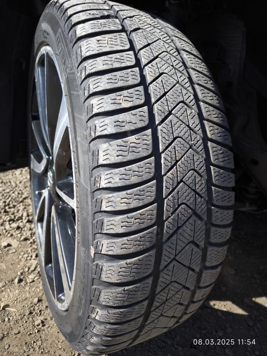 Set roți cu jante aliaj 225/45/R19 96H si senzori presiune