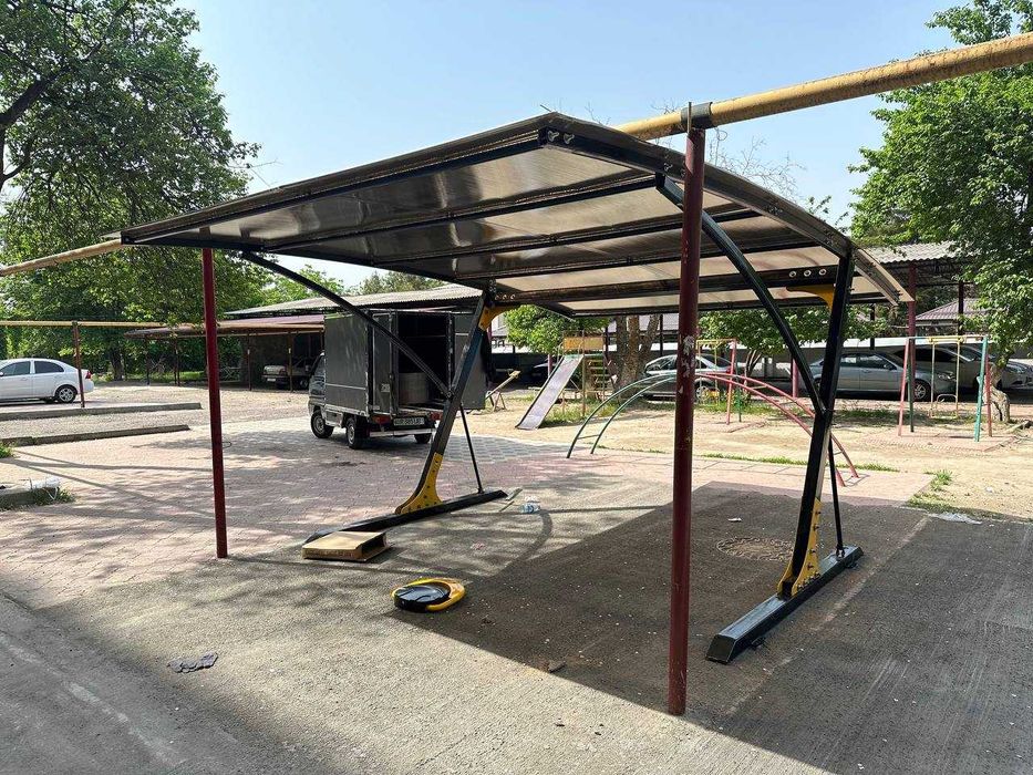 Готовые навесы для авто