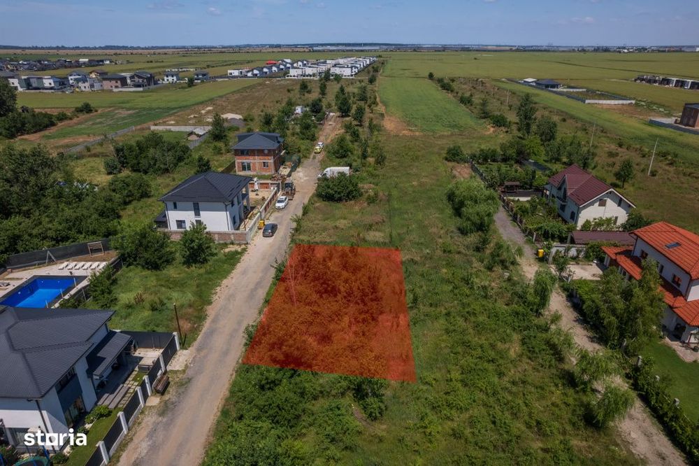 Domnesti - Fortului, Teren Constructii 407 Mp, Front 26 M !