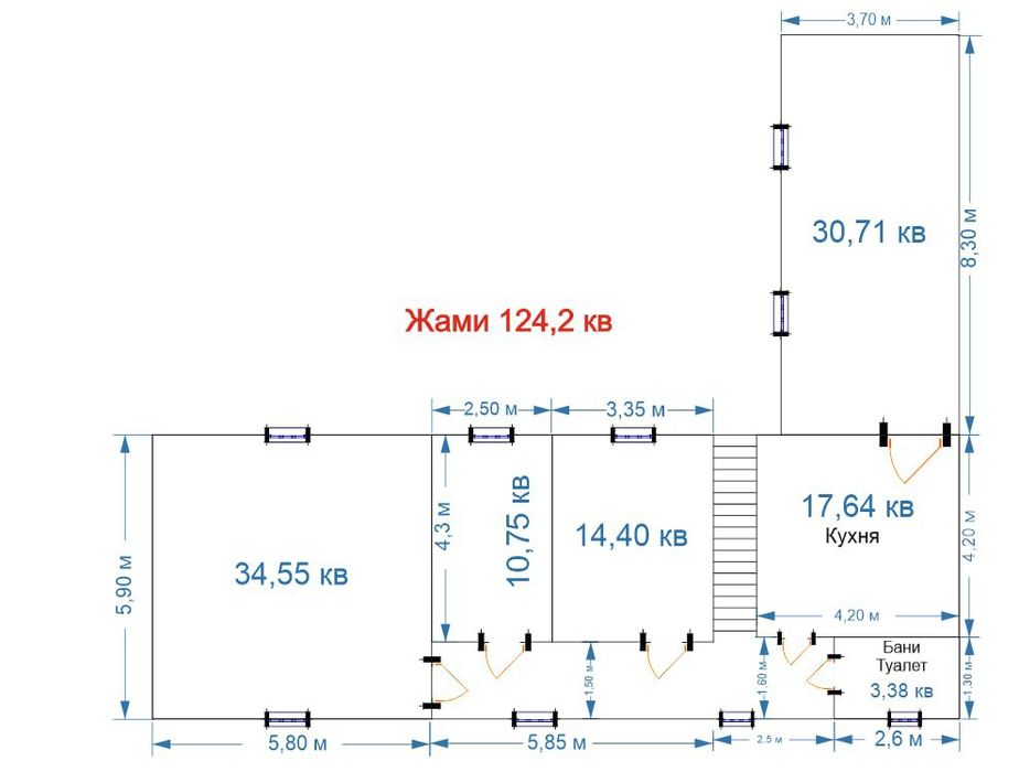 Офис ижарага берилади