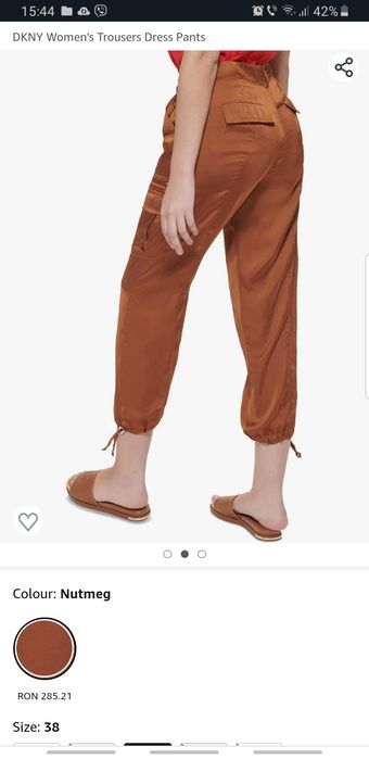 Pantaloni DKNY,  marimea 38( compatibili cu marimea 40)