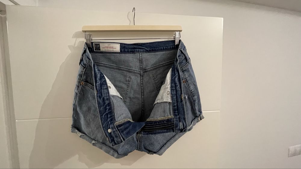 Дънкови къси панталони