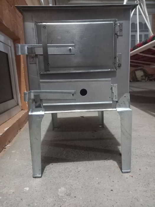 O'tin va gaz  pechka