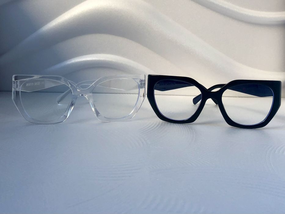 Модерни дамски прозрачни очила за компютър 2024