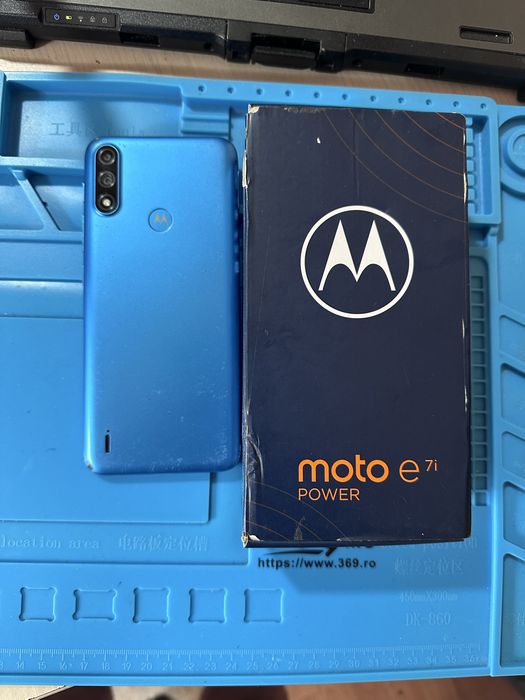 Telefon Motorola e7 power 64 Gb albastru (dezmembrez tepefoane)