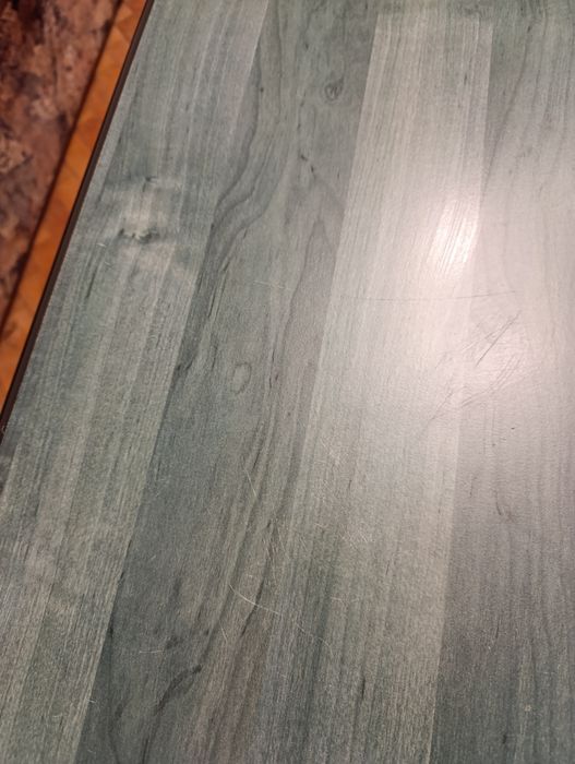 Birou verde/negru, 140x82x75 cm