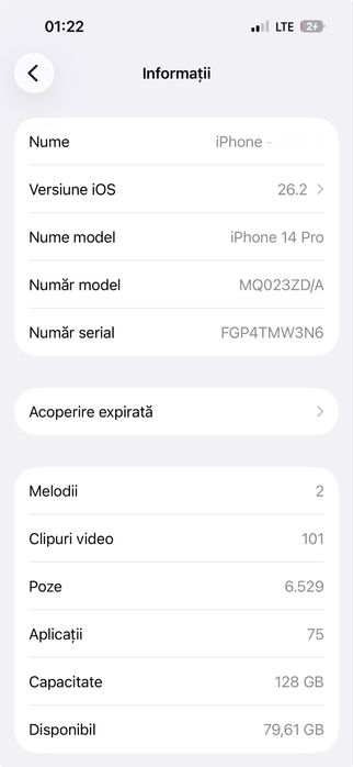 Vand Iphone 14 PRO