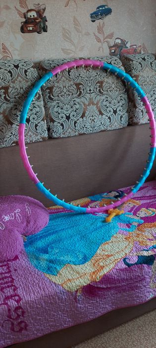 Обруч массажный  с шипами