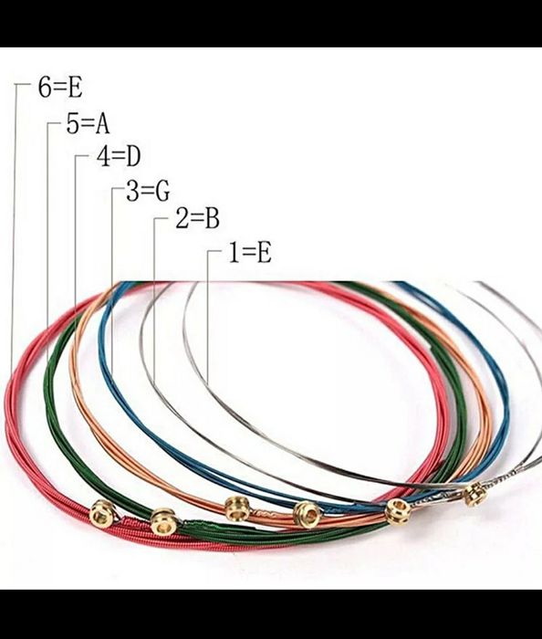 Красочные Струны для гитары