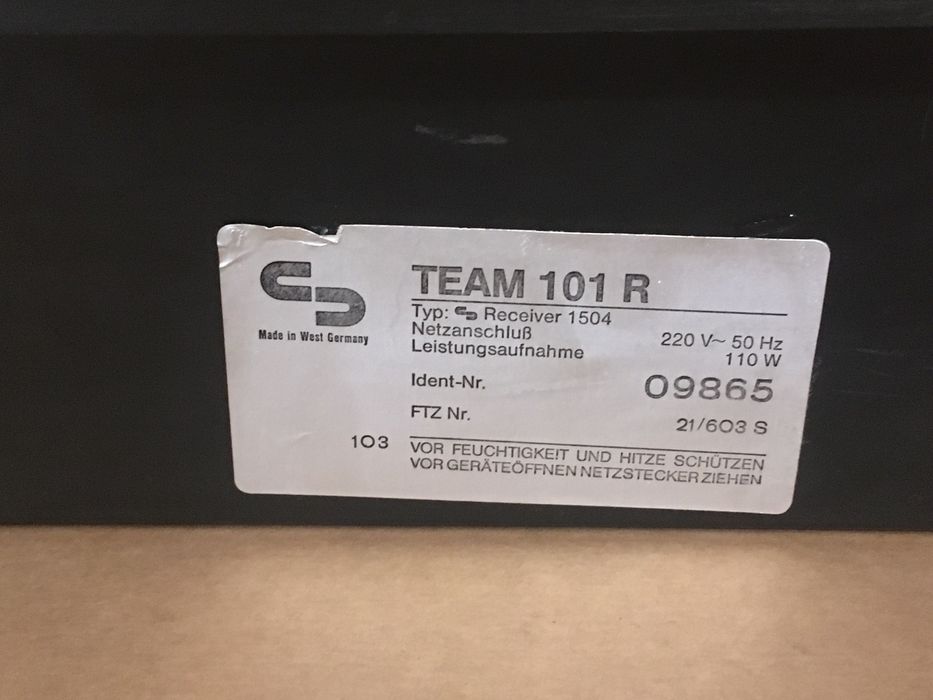 Receiver Schneider Team 101 R