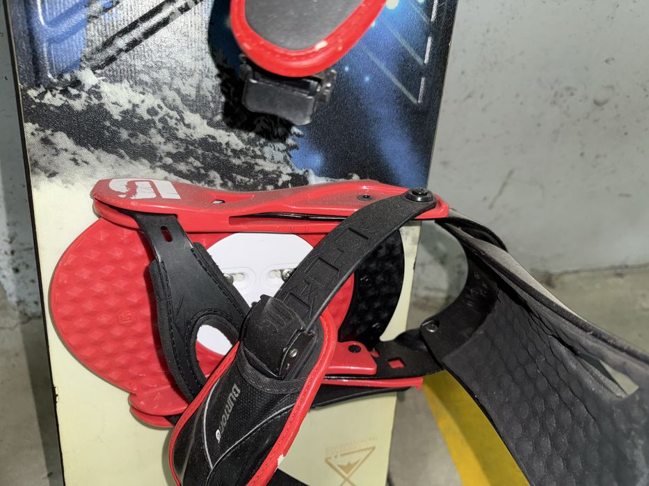 Placa snowboard+Legaturi burton 157