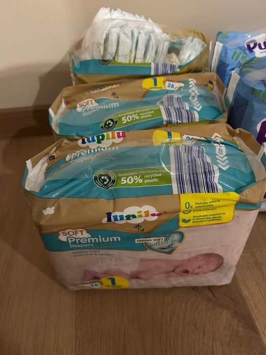 Помпа за кърма + памперси