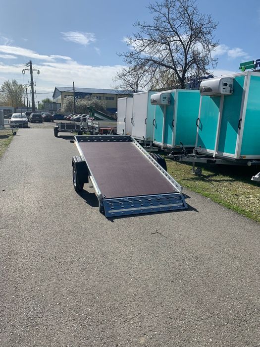 Oferta Remorca auto Repo, Remorca 750 kg basculabila, carte RAR