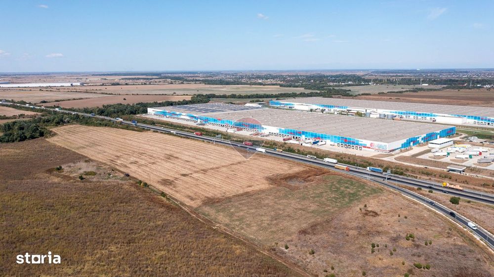 Teren intravilan 10.000 mp - Autostrada A1 km 19