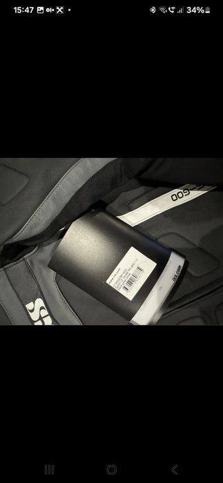 Geacă moto din piele IXS 52,54 M-L