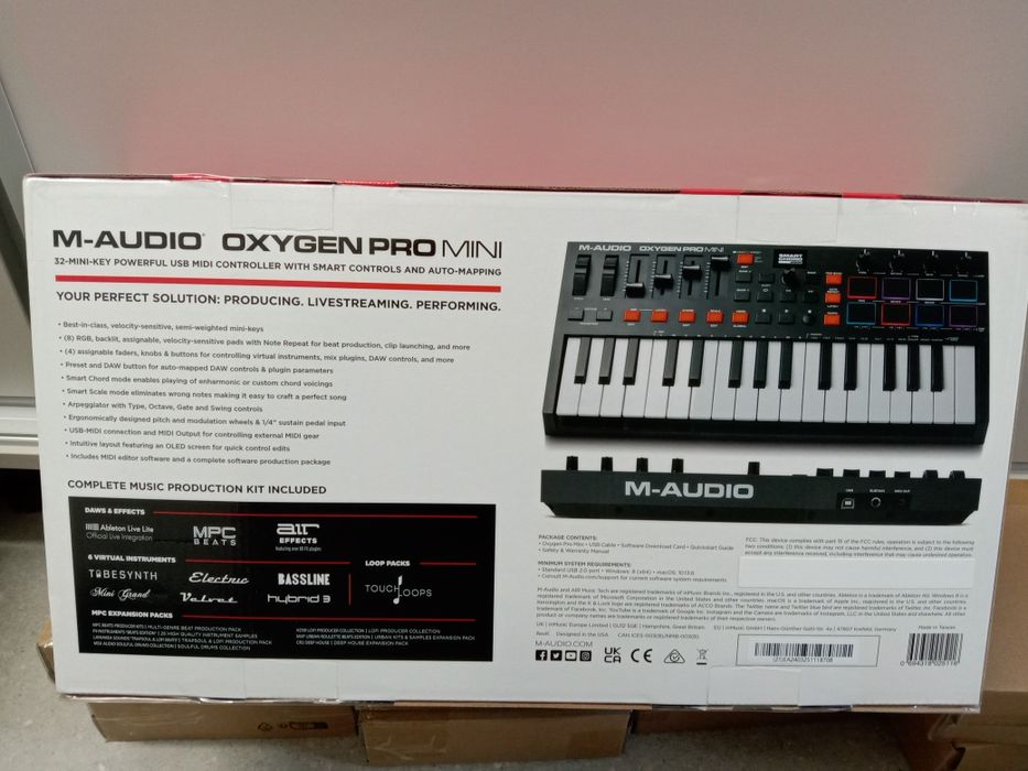 Midi Audio Controller Sigilat - M-Audio Oxygen Pro