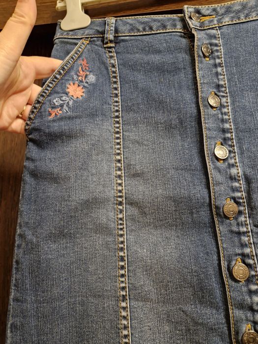 Fusta blugi Tom Tailor