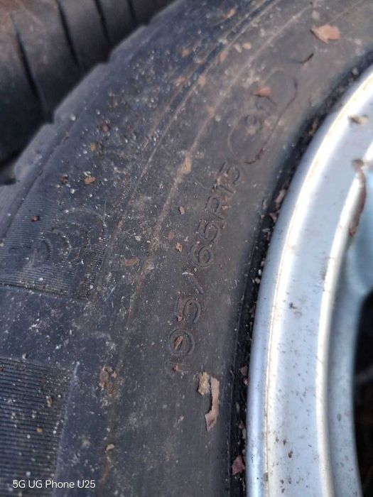 195/65/15 алу.  джанти за мерцедес W203 със  зимни гуми 15 цола 4броя