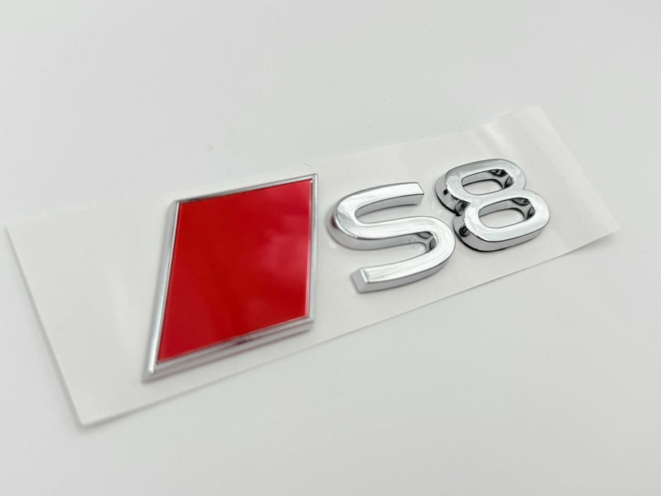 Emblema AUDI S8 spate crom nou