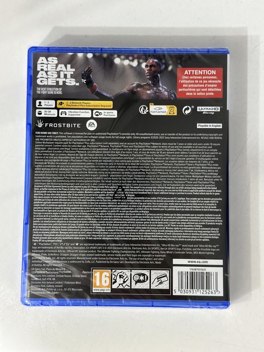 Ufc 5 для playstation 5