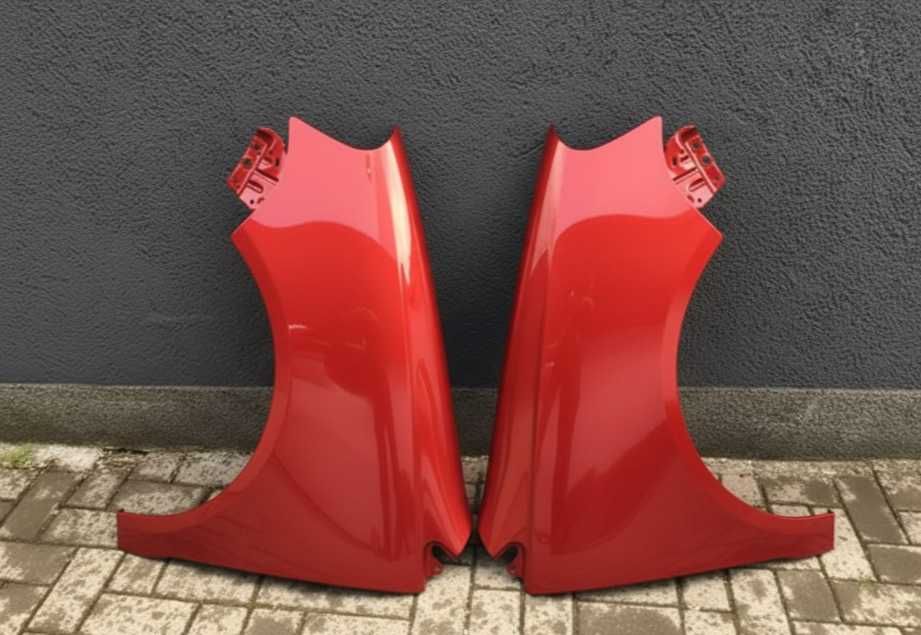 Aripa Fata Dreapta & Stanga VW Polo 6/VI 9N 2005-2009 Vopsita Rosu