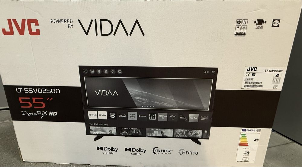 Vand Televizor JVC LED 4k, 139 cm, ultra hd , smart