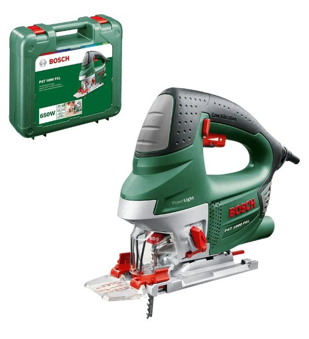 Ferăstrău vertical final Bosch - PST 1000 PEL.Si 2 seturi lame Bosch.Oferta.