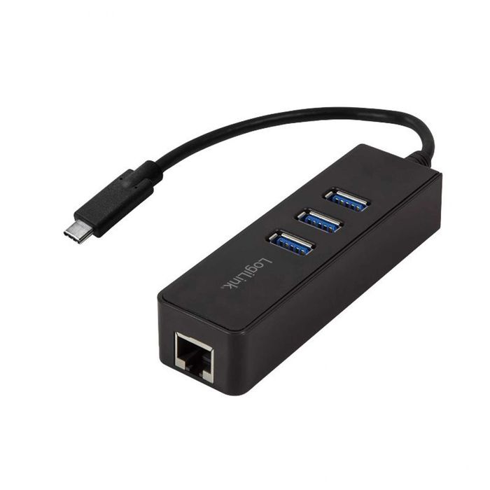 LogiLink UA0283 Adaptor Rețea USB-C cu Conexiune Cablată Gigabit Ethernet
