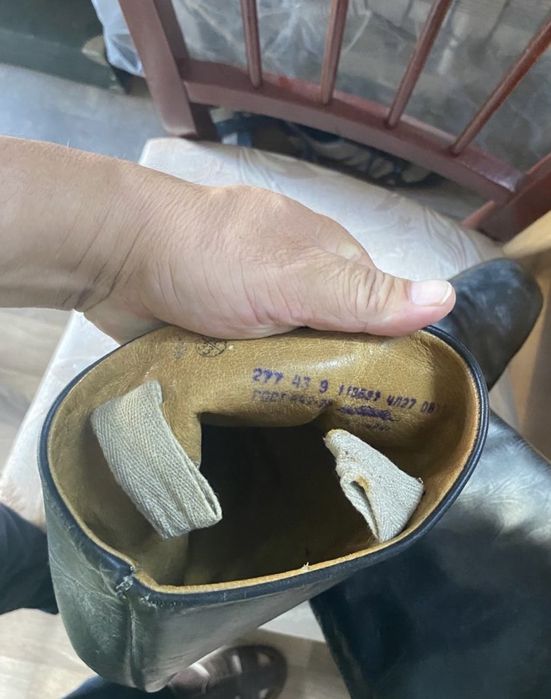 Сапоги офицерские