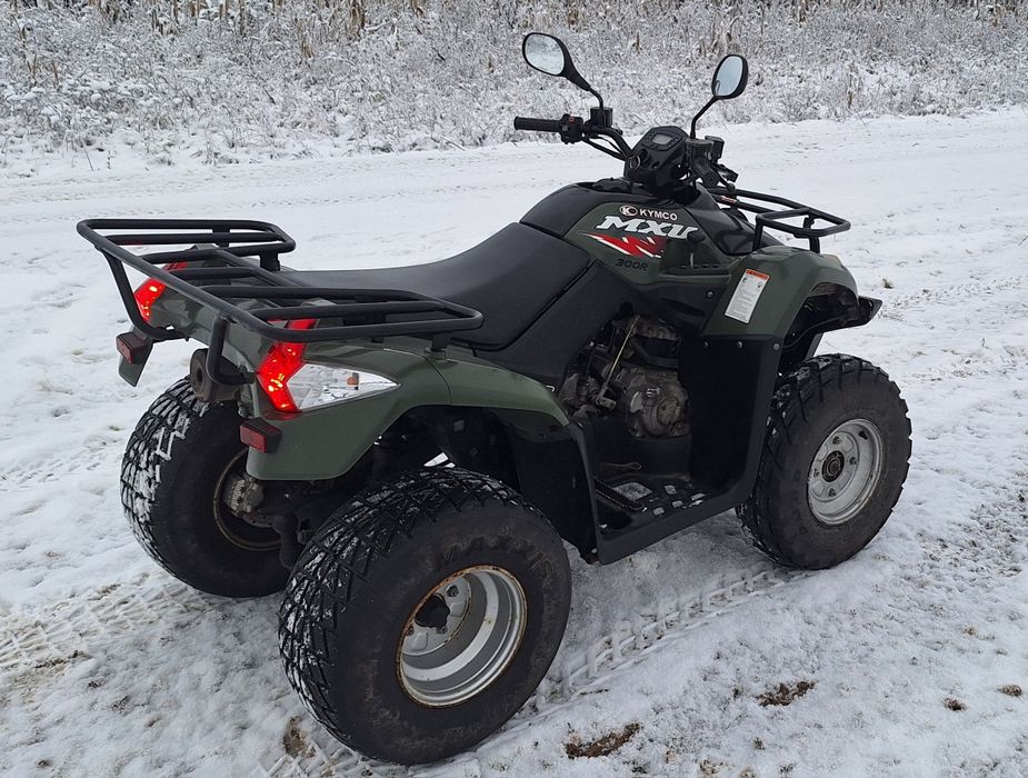 Atv kymco 300 cc , cardan , treapta forta, cauciucuri NOI