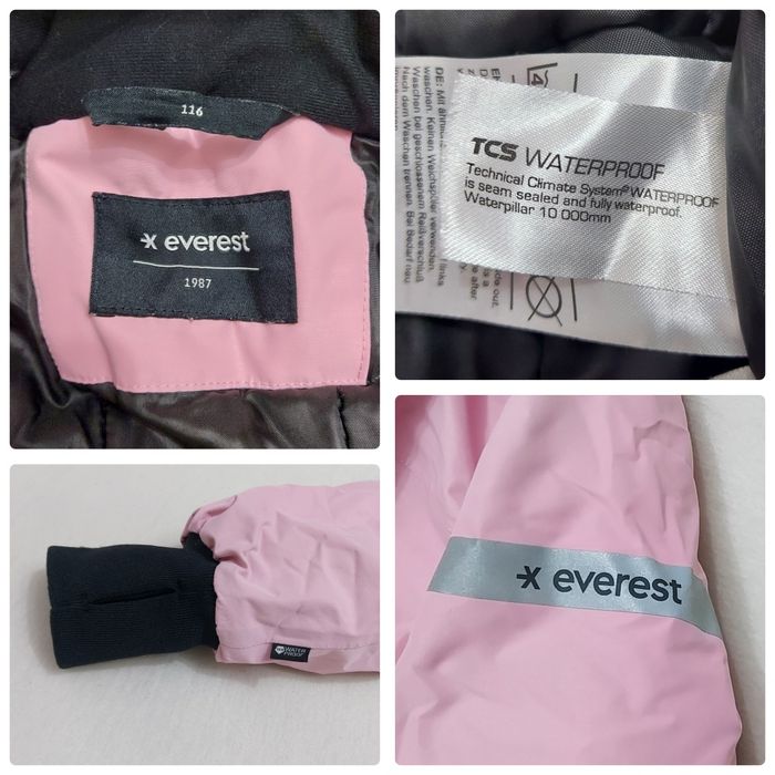 Costum schi EVEREST 10K combinezon iarnă, salopeta Overall zăpadă 116