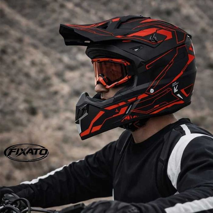 Casca Moto Enduro Cross ATV, marimea L - diverse culori