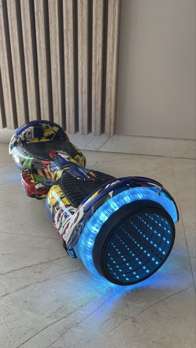 Hoverboard Myria Sky Rider Infinity LED- nou, cutie originala, geanta