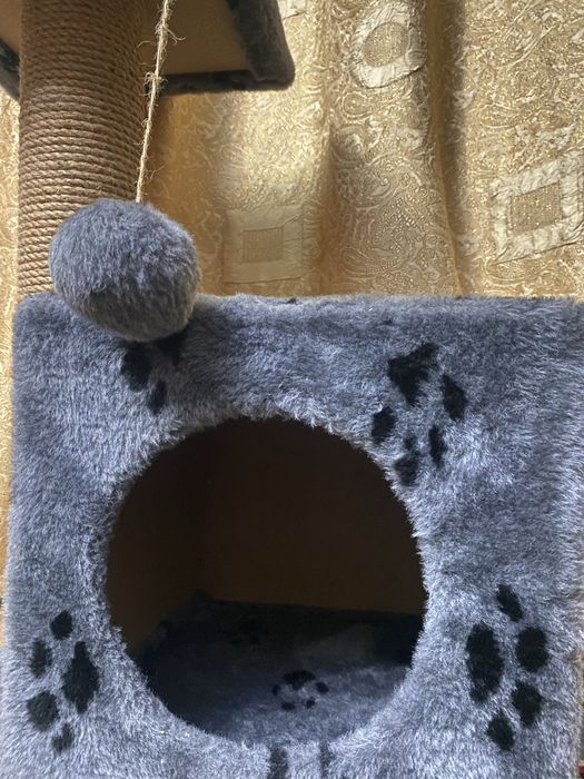 домик-когтеточка для кошек