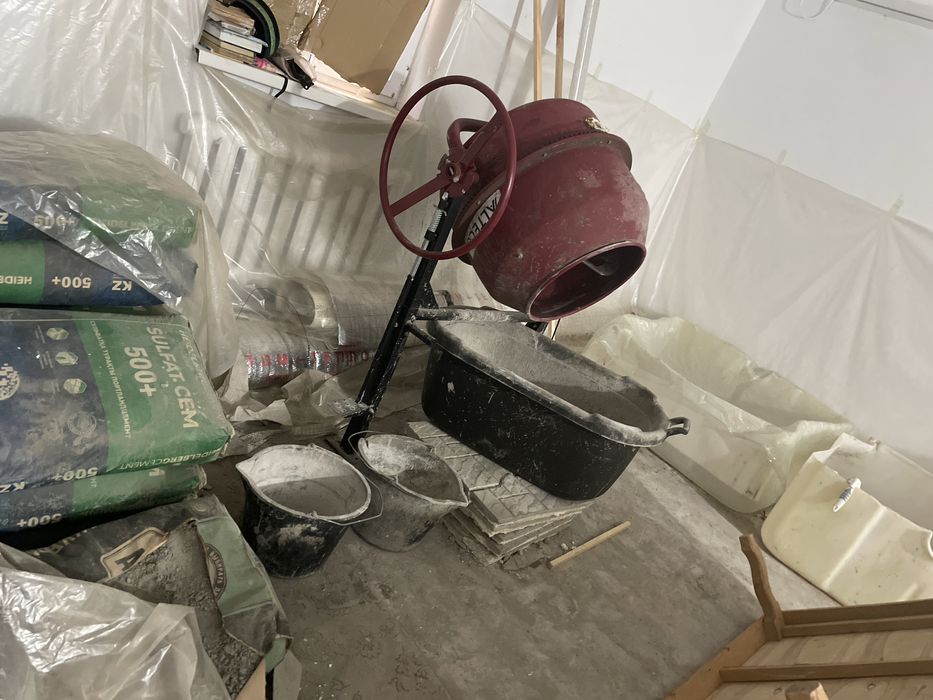 бетономешалка, цементомешалка