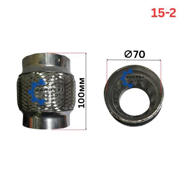 Мека връзка за ауспух / гърне Ф25 - Ф102