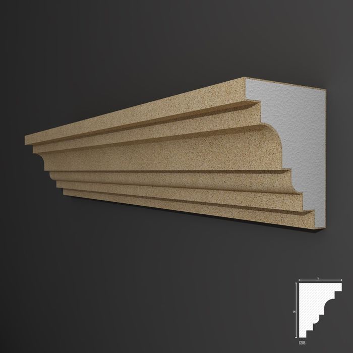 Cornise decorative exterior