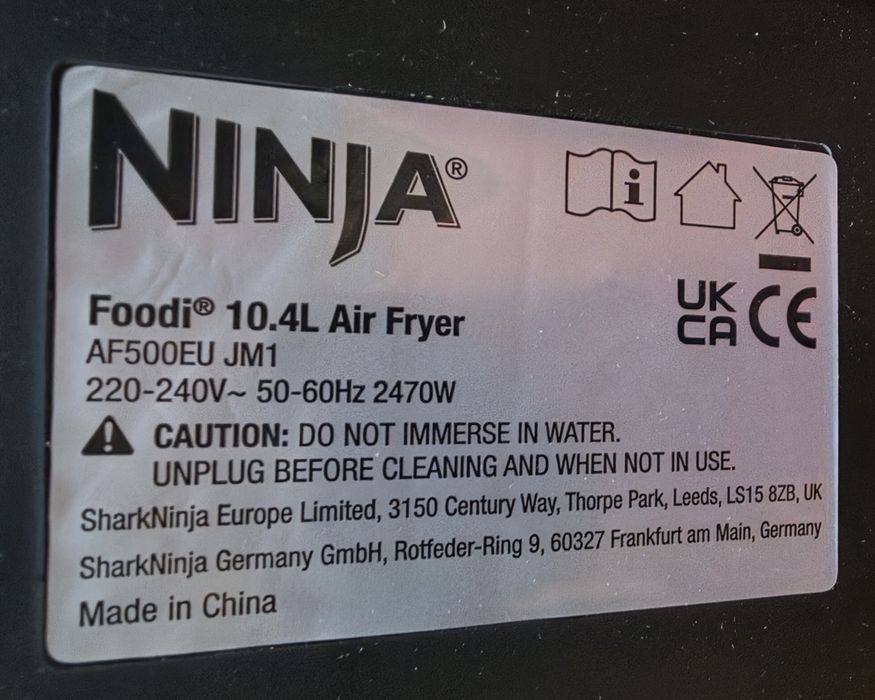 Фритьорник на горещ въздух Ninja