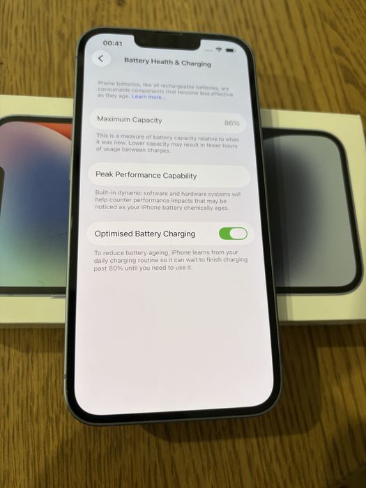 IPhone 14 Blue 128 gb ca nou