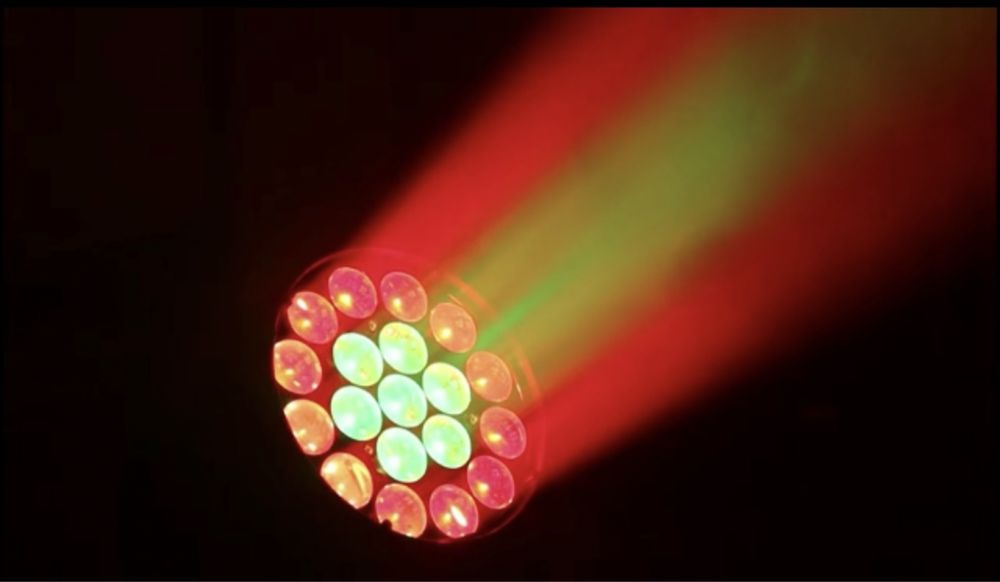 Moving Head Wash LED 19x15W RGBW/DMX/Movinghead Zoom Martin Aura Efect