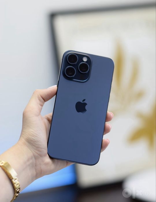 iPhone 15 ProMax 256Gb Blue  Akk: 100% Kelwamiz