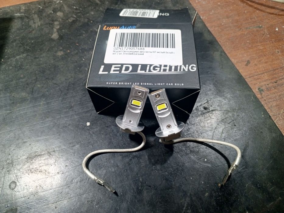 Лед лампы H1 , H3,  H7.