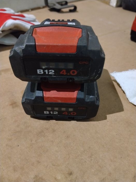 Hilti зарядни и батерии