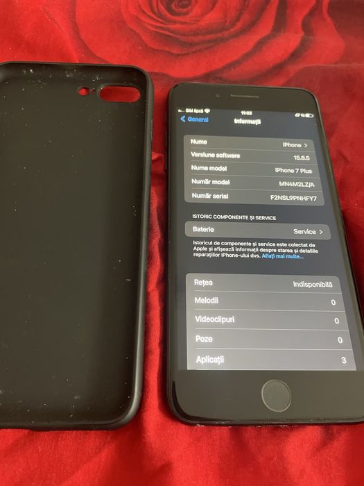Iphone 7plus cu husa