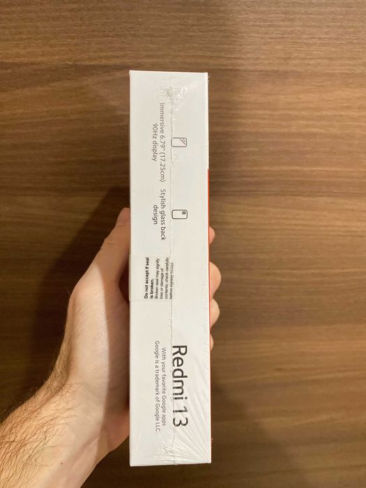 Смартфон Xiaomi Redmi 13 (черен) 128GB / 6GB RAM / 2 SIM Неразапакован