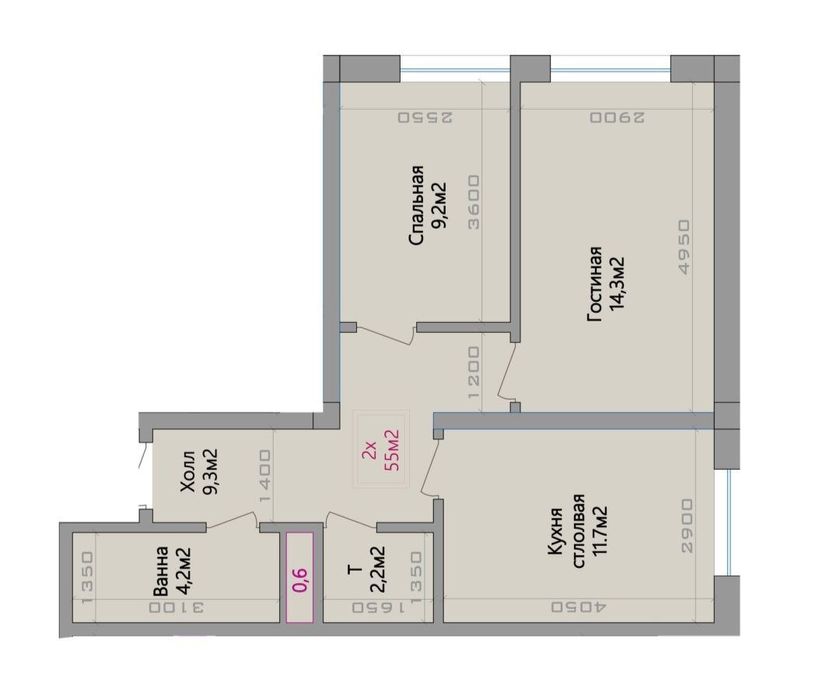 Алгоритм 31. 2 хонали 1-этаж