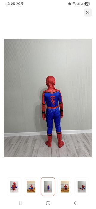 Костьюм человек паук