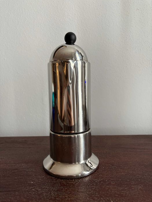 Cafetieră moka 6 cești VEV Vigano inox – inducție, design italian stil anii ’70