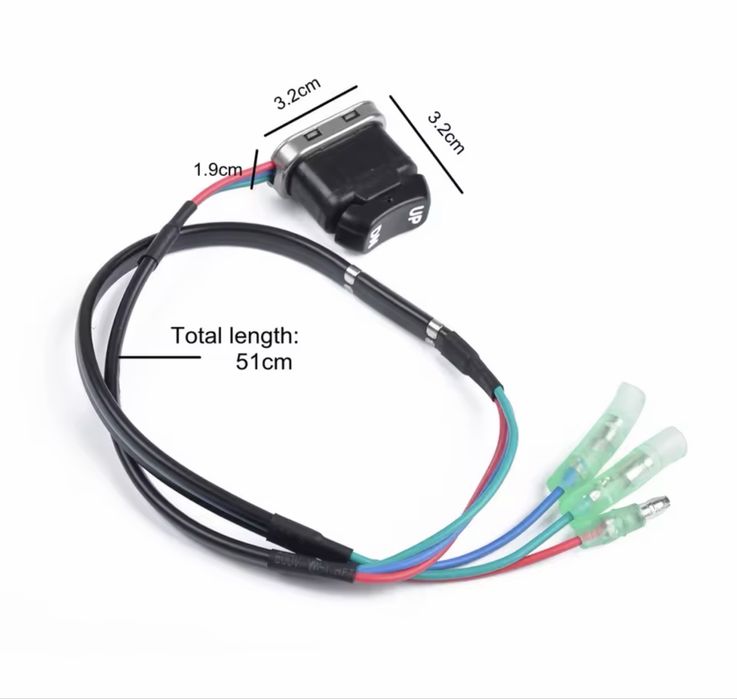 703-82563-02-00 Ansamblu comutator de înclinare și trim pentru motor Yamaha 703-82563-01-00 Telecomandă pentru motor outboard 703-82563-02