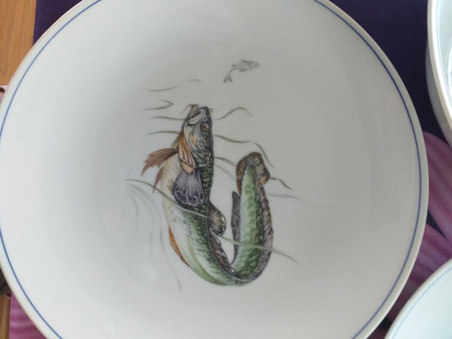 Ретро сервиз с риби